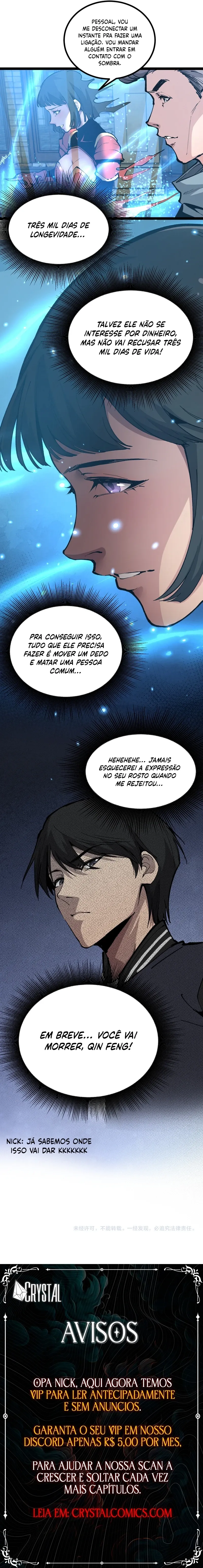 Read Assassino de nível divino, eu sou a Sombra Pt Manga Online