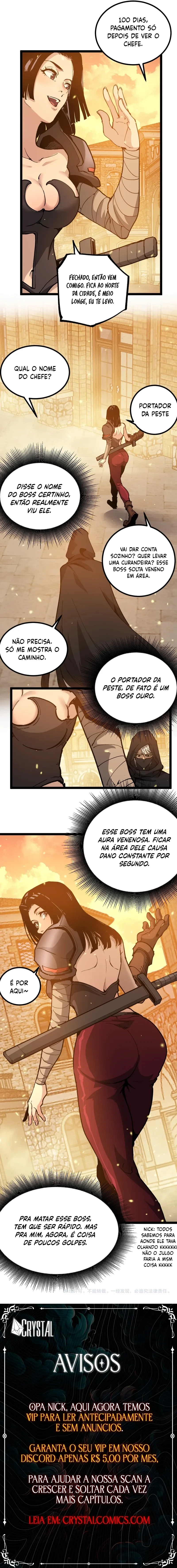 Read Assassino de nível divino, eu sou a Sombra Pt Manga Online
