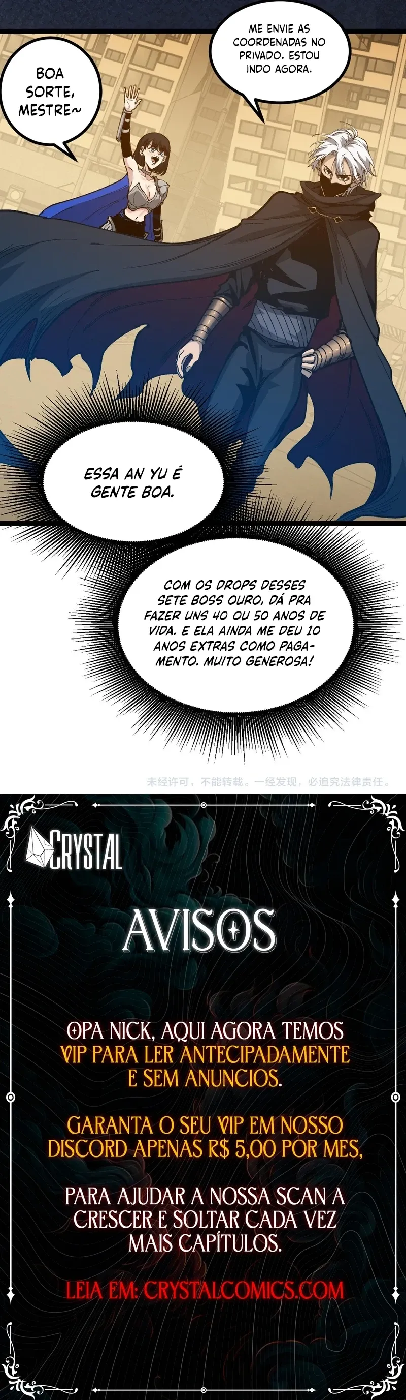 Read Assassino de nível divino, eu sou a Sombra Pt Manga Online