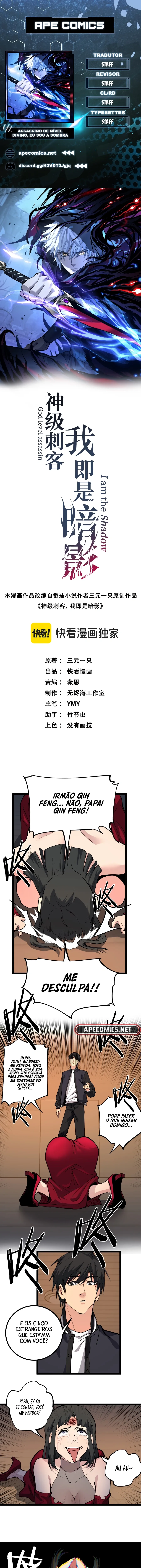 Read Assassino de nível divino, eu sou a Sombra Pt Manga Online