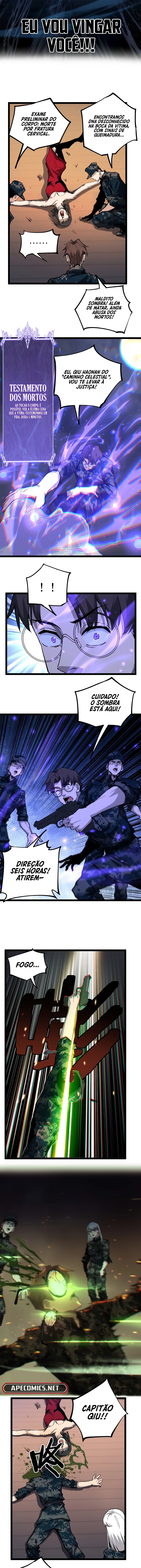 Read Assassino de nível divino, eu sou a Sombra Pt Manga Online