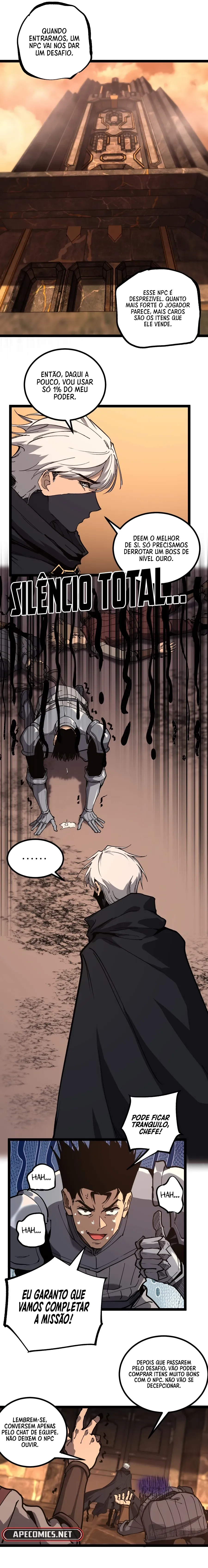 Read Assassino de nível divino, eu sou a Sombra Pt Manga Online