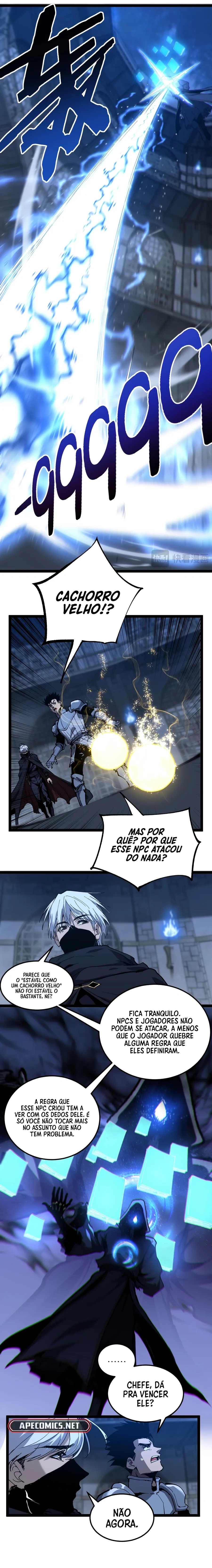 Read Assassino de nível divino, eu sou a Sombra Pt Manga Online