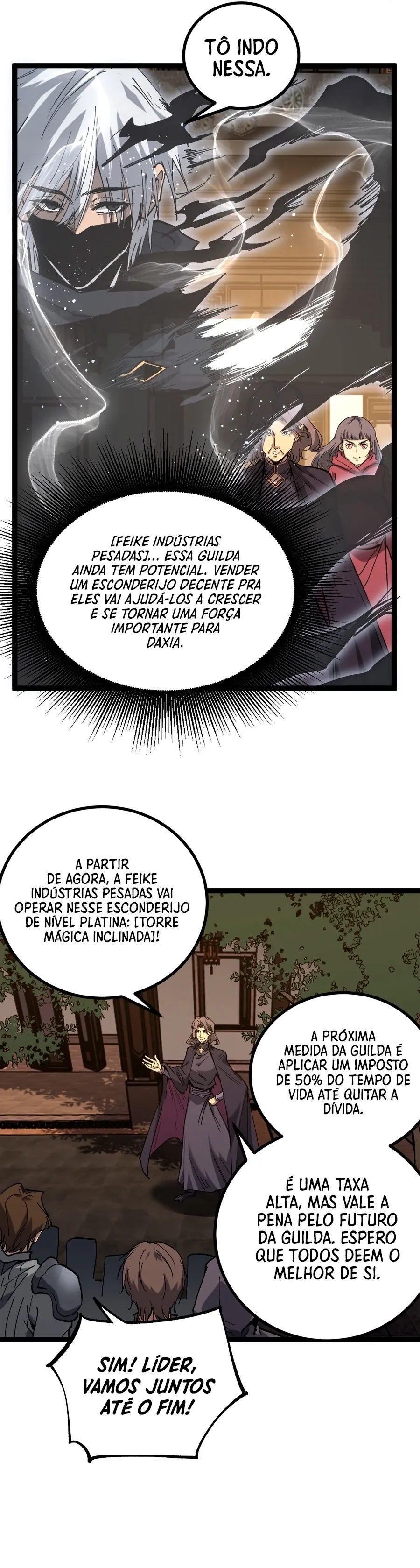 Read Assassino de nível divino, eu sou a Sombra Pt Manga Online