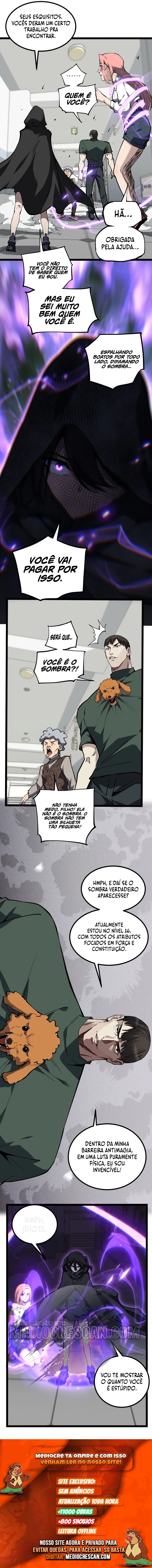 Read Assassino de nível divino, eu sou a Sombra Pt Manga Online