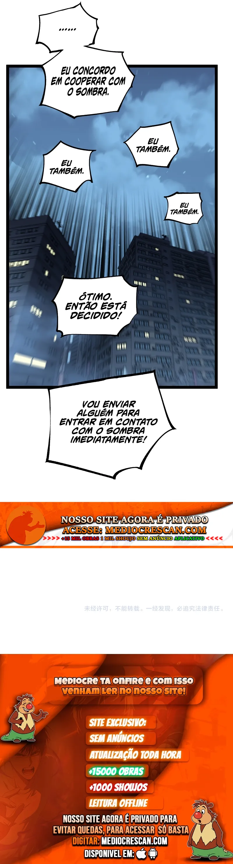 Read Assassino de nível divino, eu sou a Sombra Pt Manga Online
