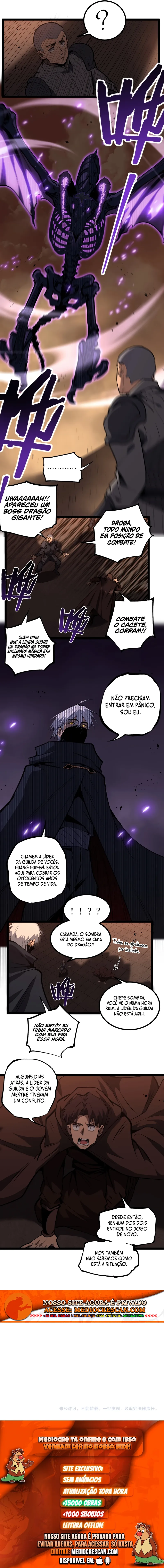 Read Assassino de nível divino, eu sou a Sombra Pt Manga Online