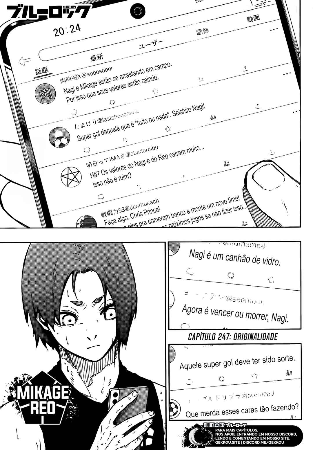 Read Blue Lock Pt Manga Online