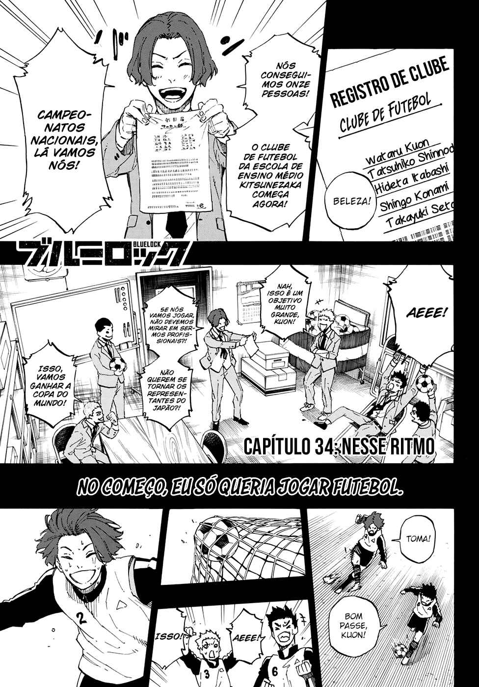 Read Blue Lock Pt Manga Online