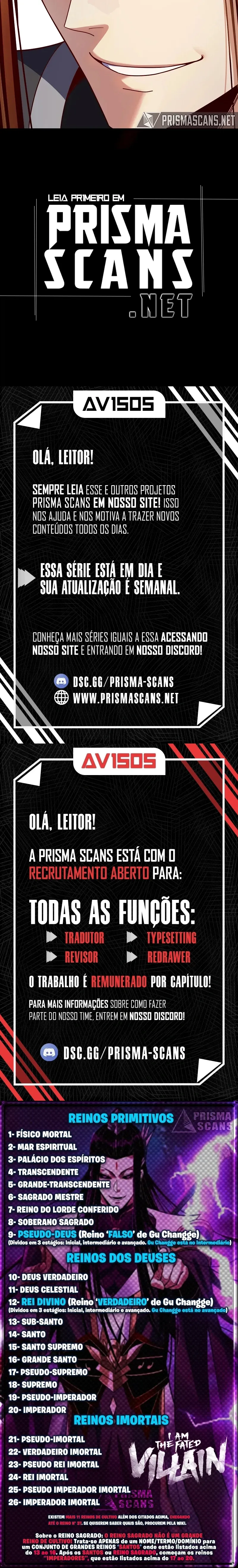 Read Eu Sou o Vilão Predestinado Pt Manga Online