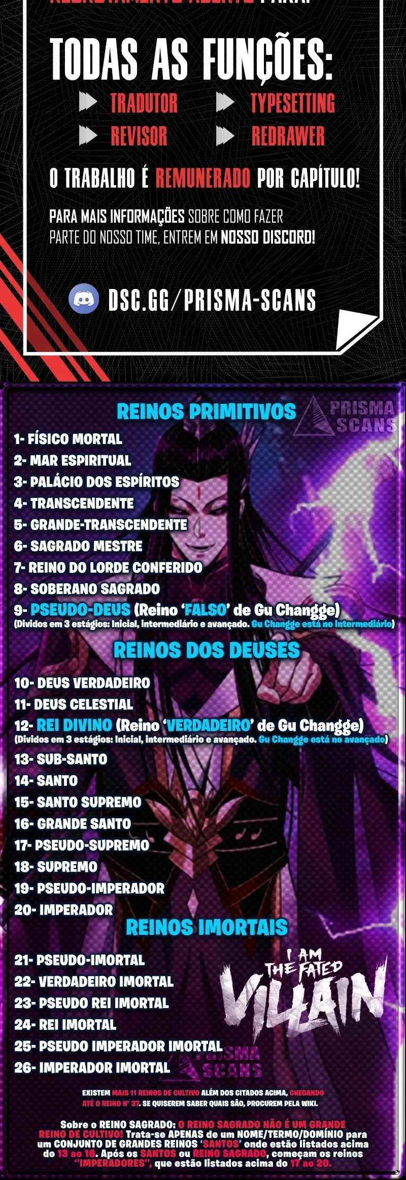 Read Eu Sou o Vilão Predestinado Pt Manga Online