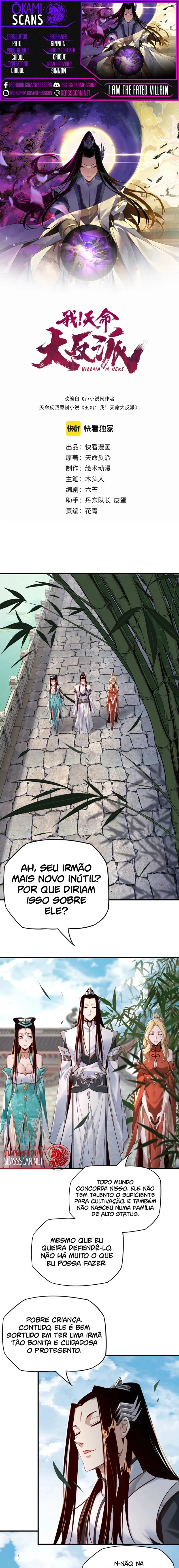 Read Eu Sou o Vilão Predestinado Pt Manga Online
