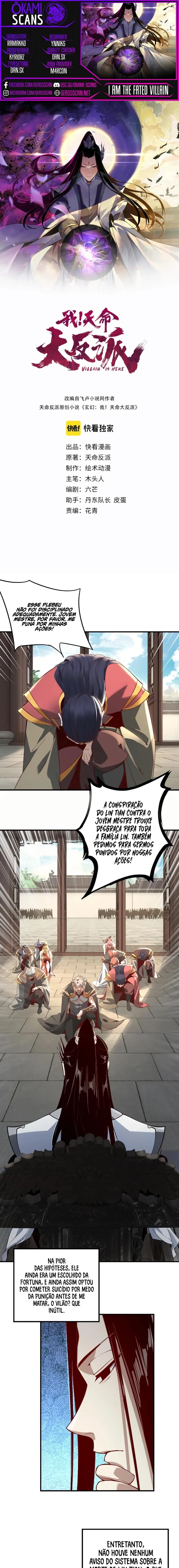 Read Eu Sou o Vilão Predestinado Pt Manga Online