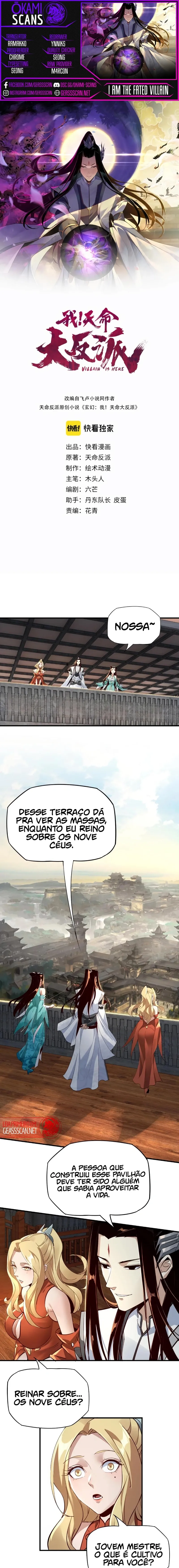 Read Eu Sou o Vilão Predestinado Pt Manga Online