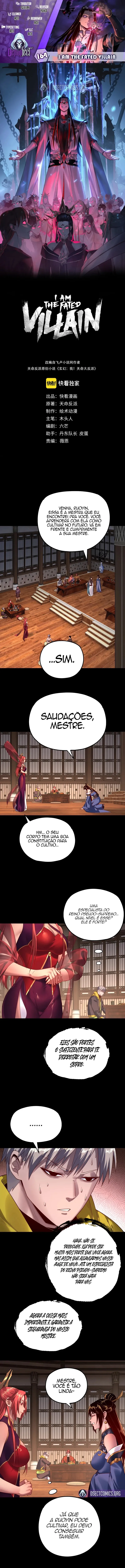 Read Eu Sou o Vilão Predestinado Pt Manga Online