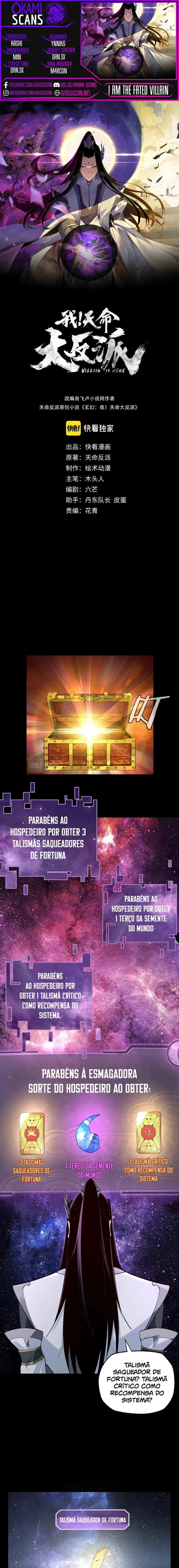 Read Eu Sou o Vilão Predestinado Pt Manga Online