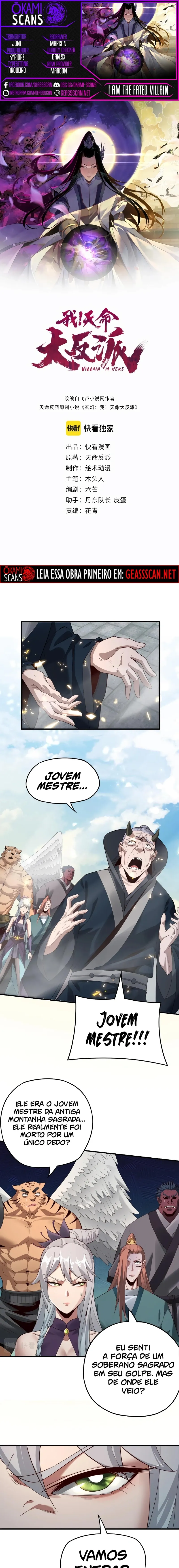 Read Eu Sou o Vilão Predestinado Pt Manga Online