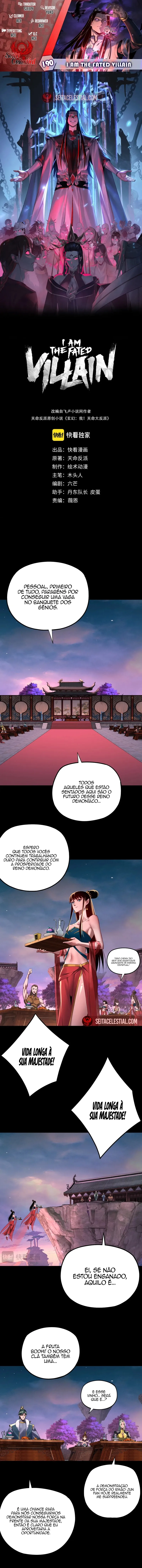 Read Eu Sou o Vilão Predestinado Pt Manga Online