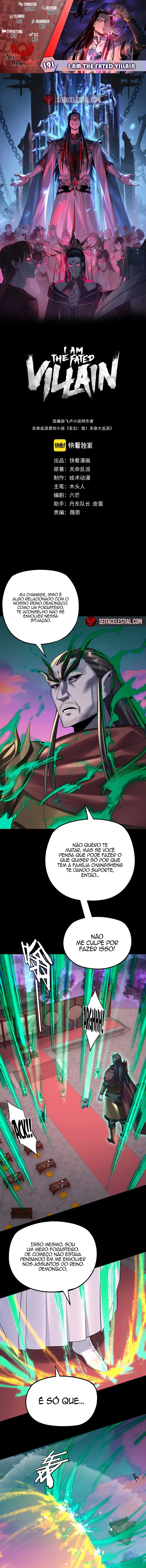 Read Eu Sou o Vilão Predestinado Pt Manga Online