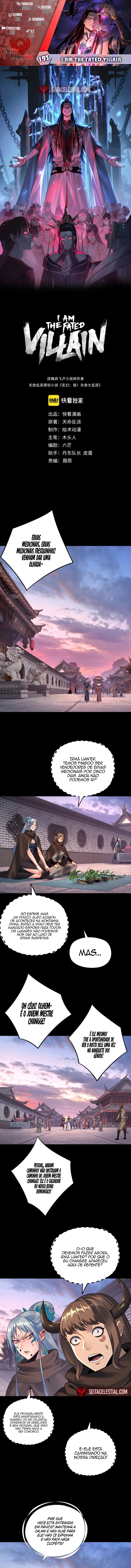 Read Eu Sou o Vilão Predestinado Pt Manga Online