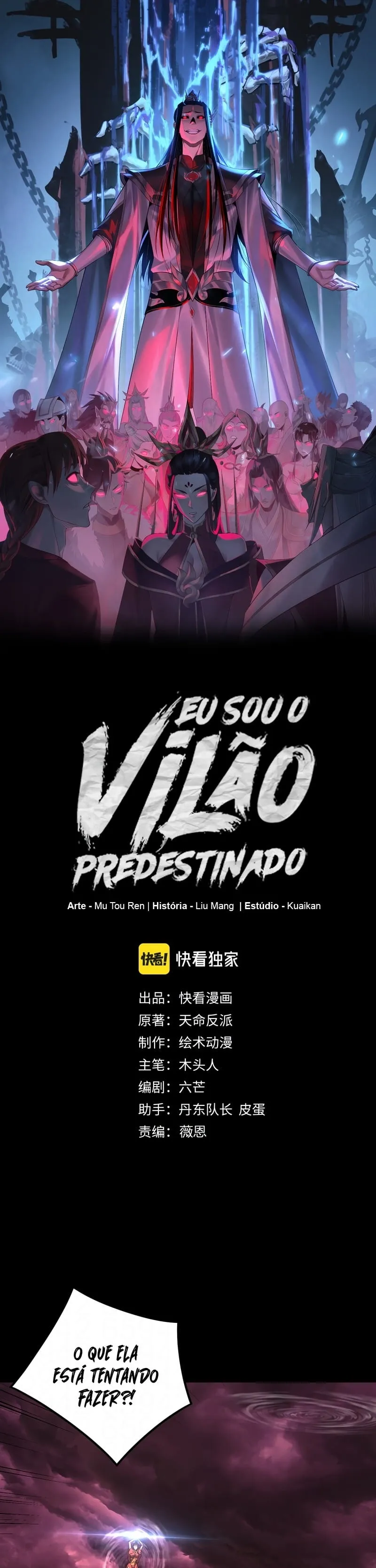 Read Eu Sou o Vilão Predestinado Pt Manga Online