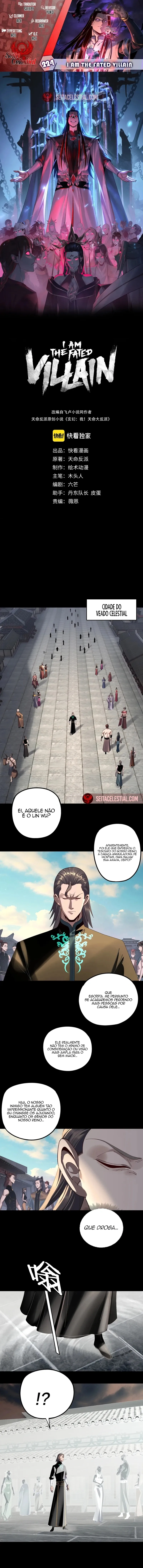 Read Eu Sou o Vilão Predestinado Pt Manga Online
