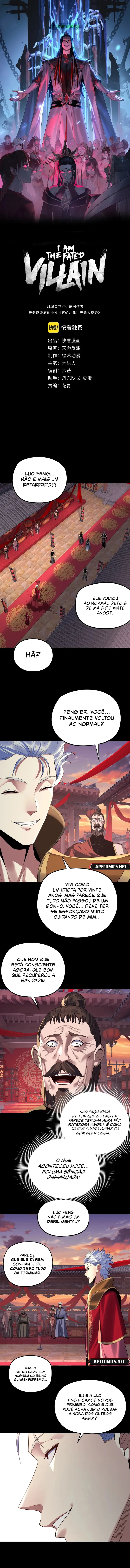 Read Eu Sou o Vilão Predestinado Pt Manga Online