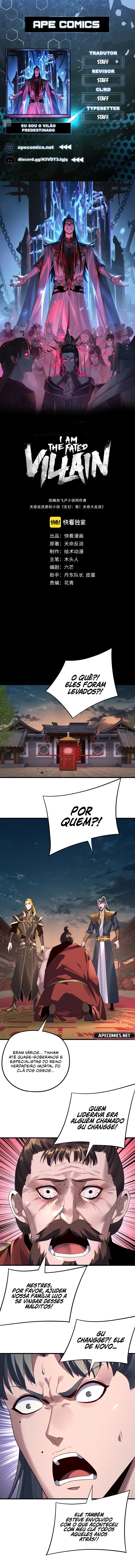 Read Eu Sou o Vilão Predestinado Pt Manga Online