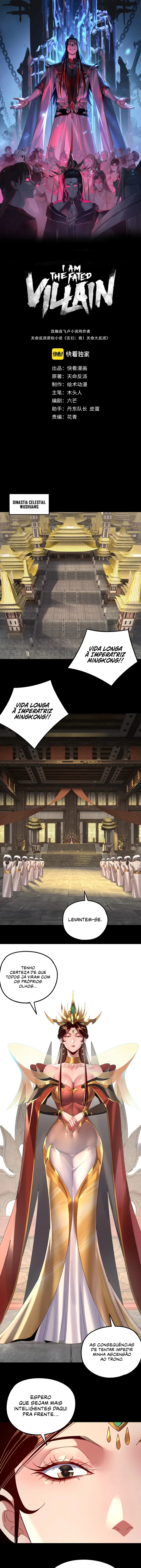 Read Eu Sou o Vilão Predestinado Pt Manga Online