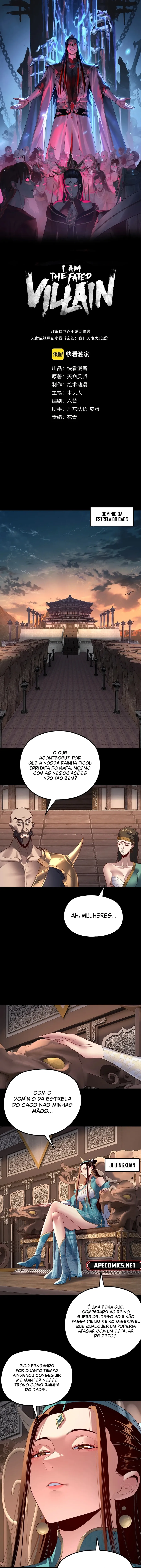 Read Eu Sou o Vilão Predestinado Pt Manga Online