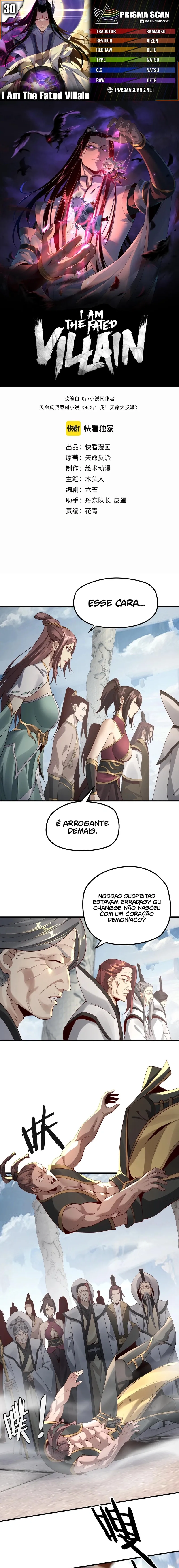 Read Eu Sou o Vilão Predestinado Pt Manga Online