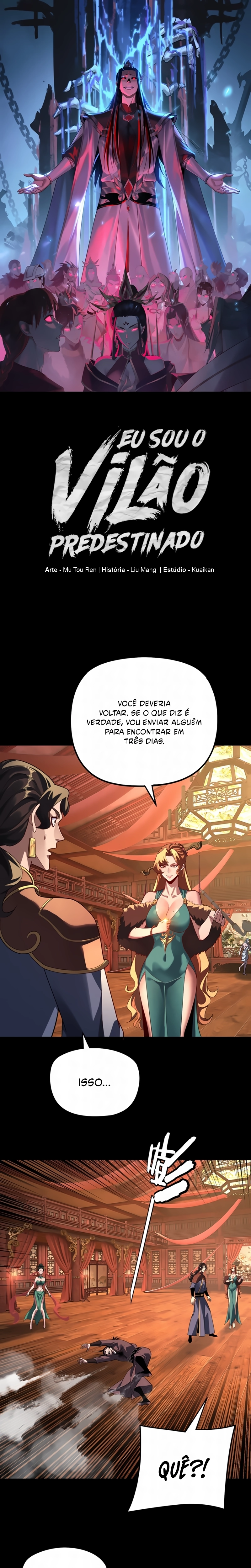 Read Eu Sou o Vilão Predestinado Pt Manga Online