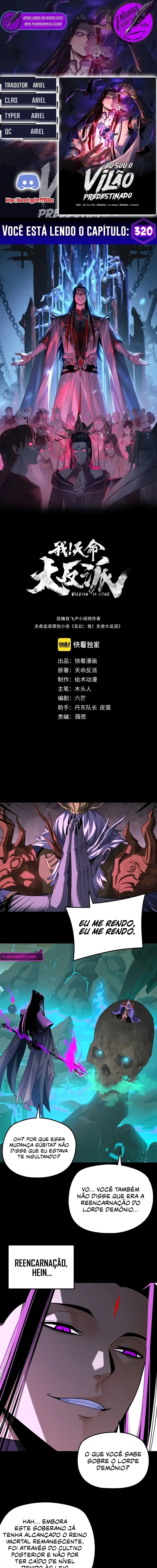 Read Eu Sou o Vilão Predestinado Pt Manga Online