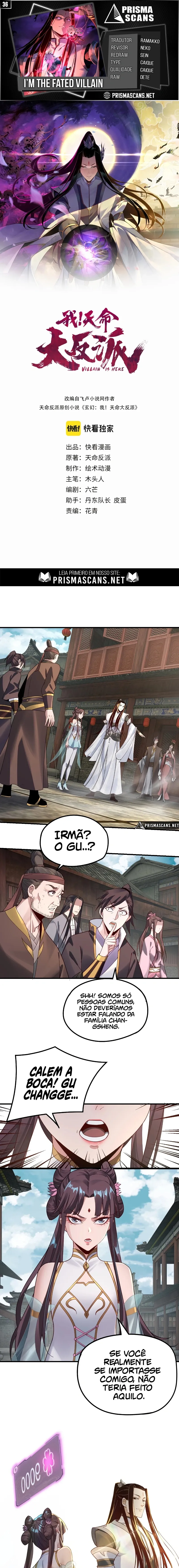 Read Eu Sou o Vilão Predestinado Pt Manga Online