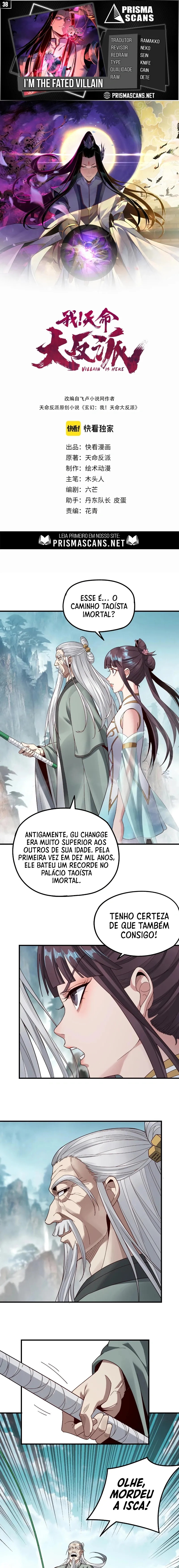 Read Eu Sou o Vilão Predestinado Pt Manga Online