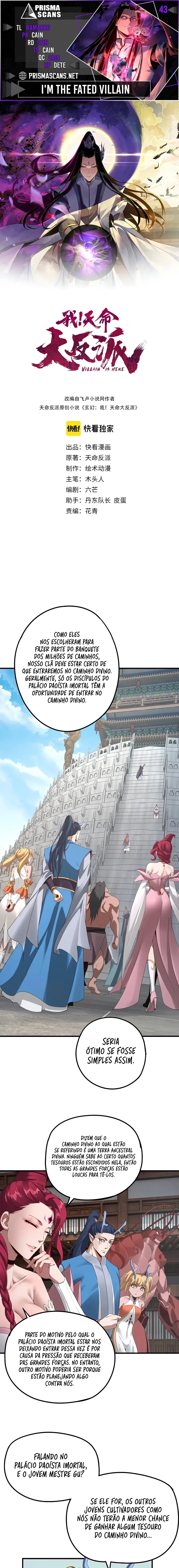 Read Eu Sou o Vilão Predestinado Pt Manga Online