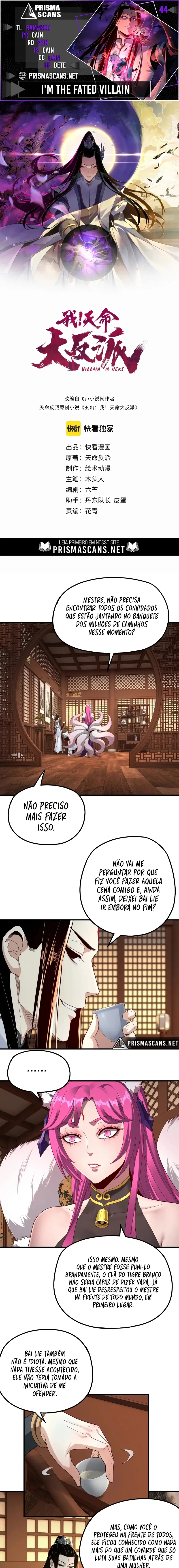 Read Eu Sou o Vilão Predestinado Pt Manga Online