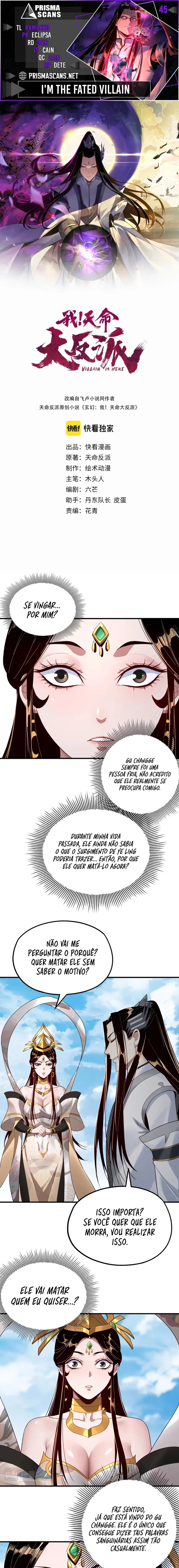 Read Eu Sou o Vilão Predestinado Pt Manga Online