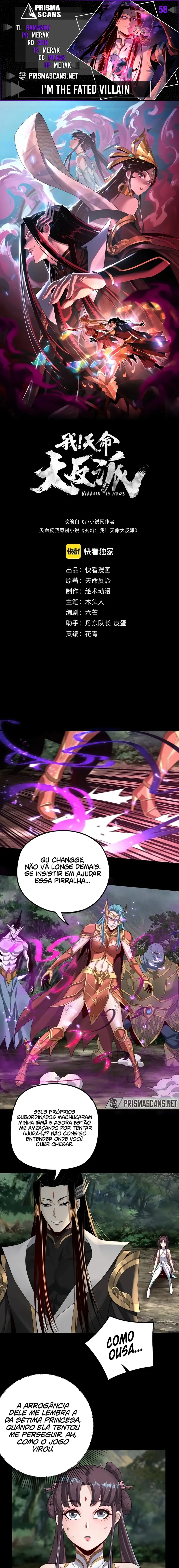 Read Eu Sou o Vilão Predestinado Pt Manga Online