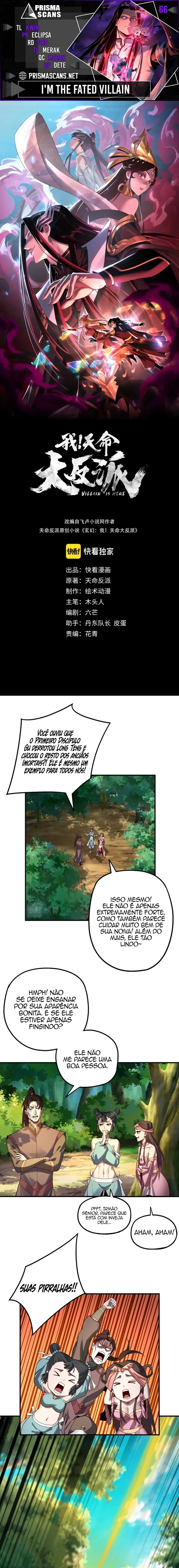 Read Eu Sou o Vilão Predestinado Pt Manga Online