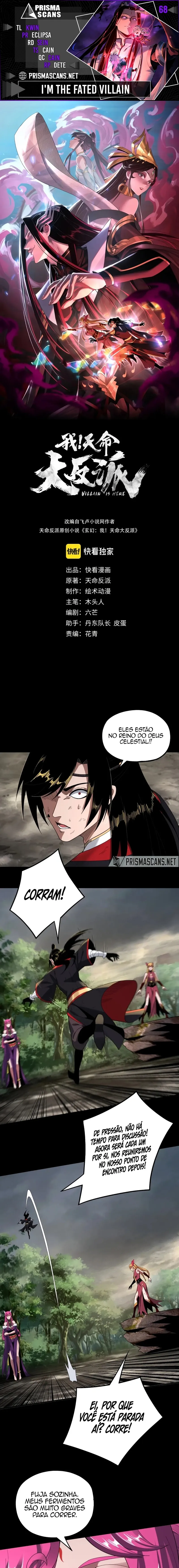 Read Eu Sou o Vilão Predestinado Pt Manga Online