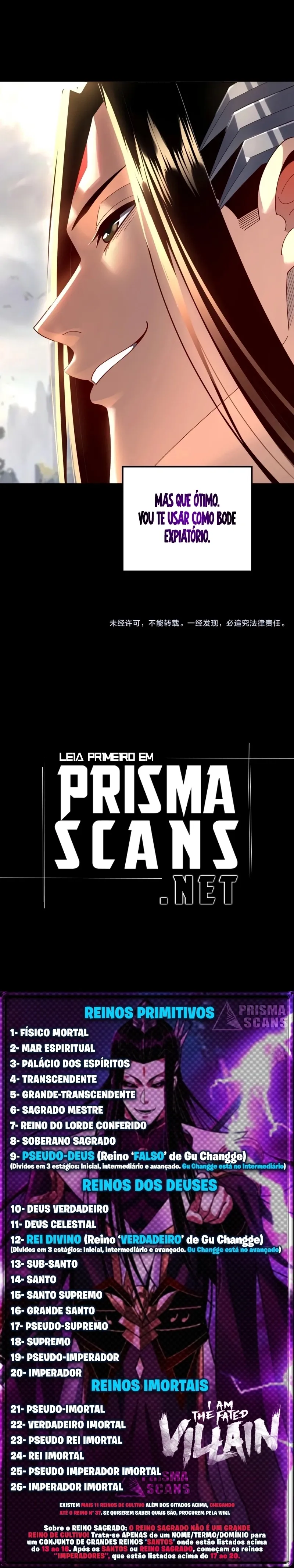Read Eu Sou o Vilão Predestinado Pt Manga Online
