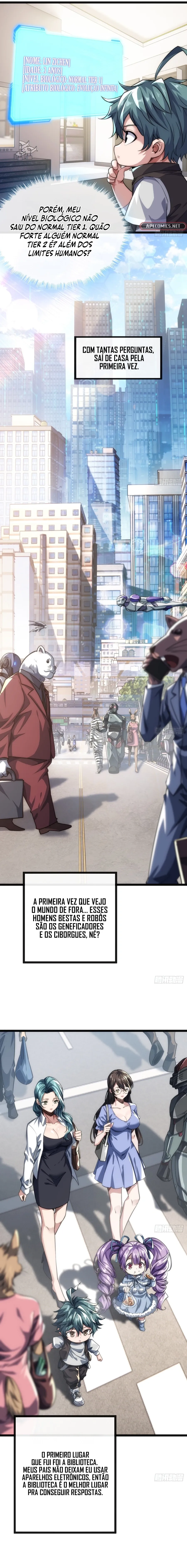 Read Evolução Infinita Começando do Zero Pt Manga Online