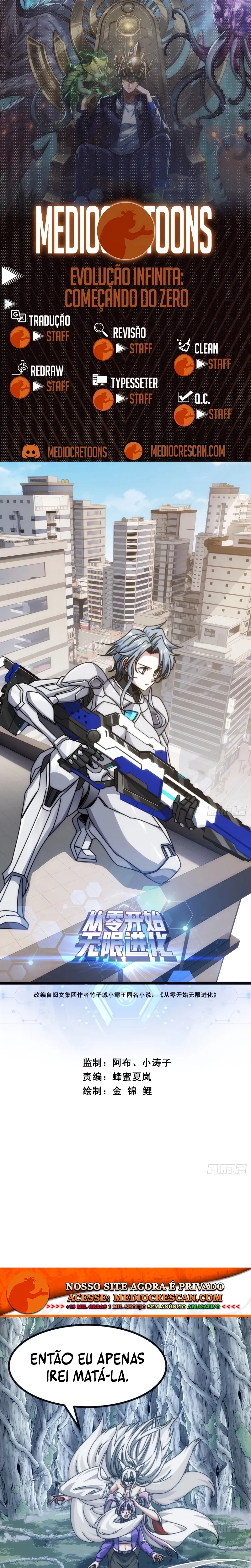 Read Evolução Infinita Começando do Zero Pt Manga Online
