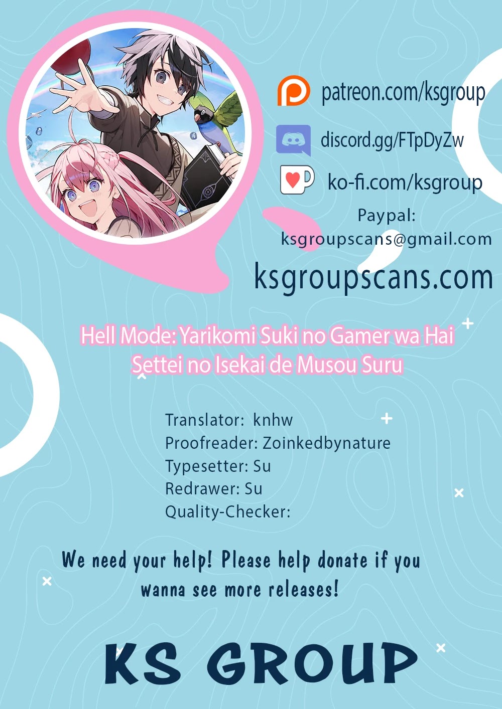 Read Hell Mode The Hardcore Gamer Dominates in Another World with Garbage Balancing Pt Manga Online