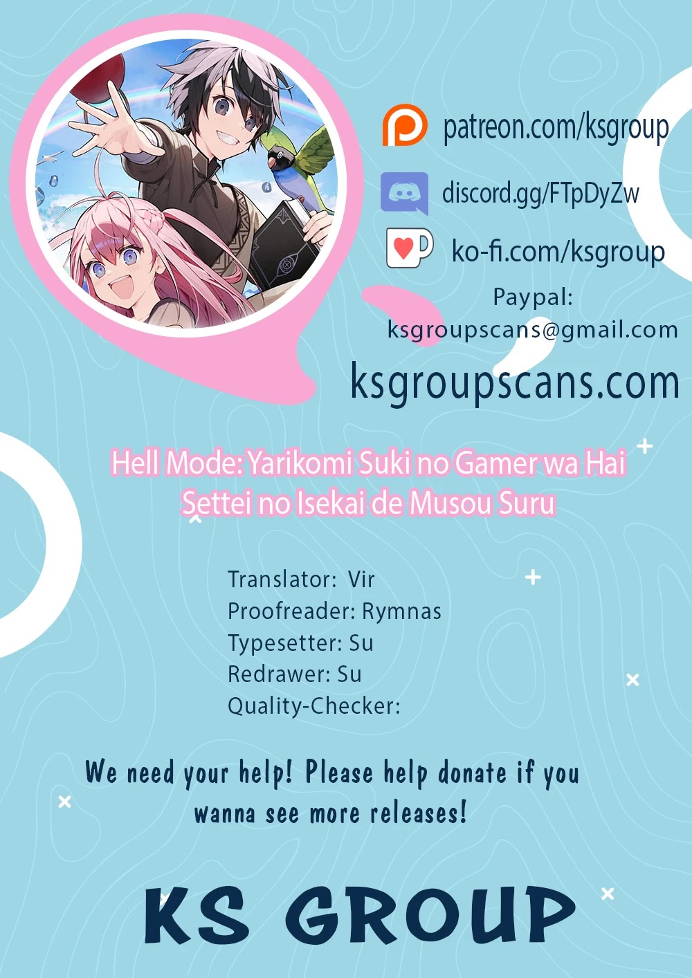 Read Hell Mode The Hardcore Gamer Dominates in Another World with Garbage Balancing Pt Manga Online