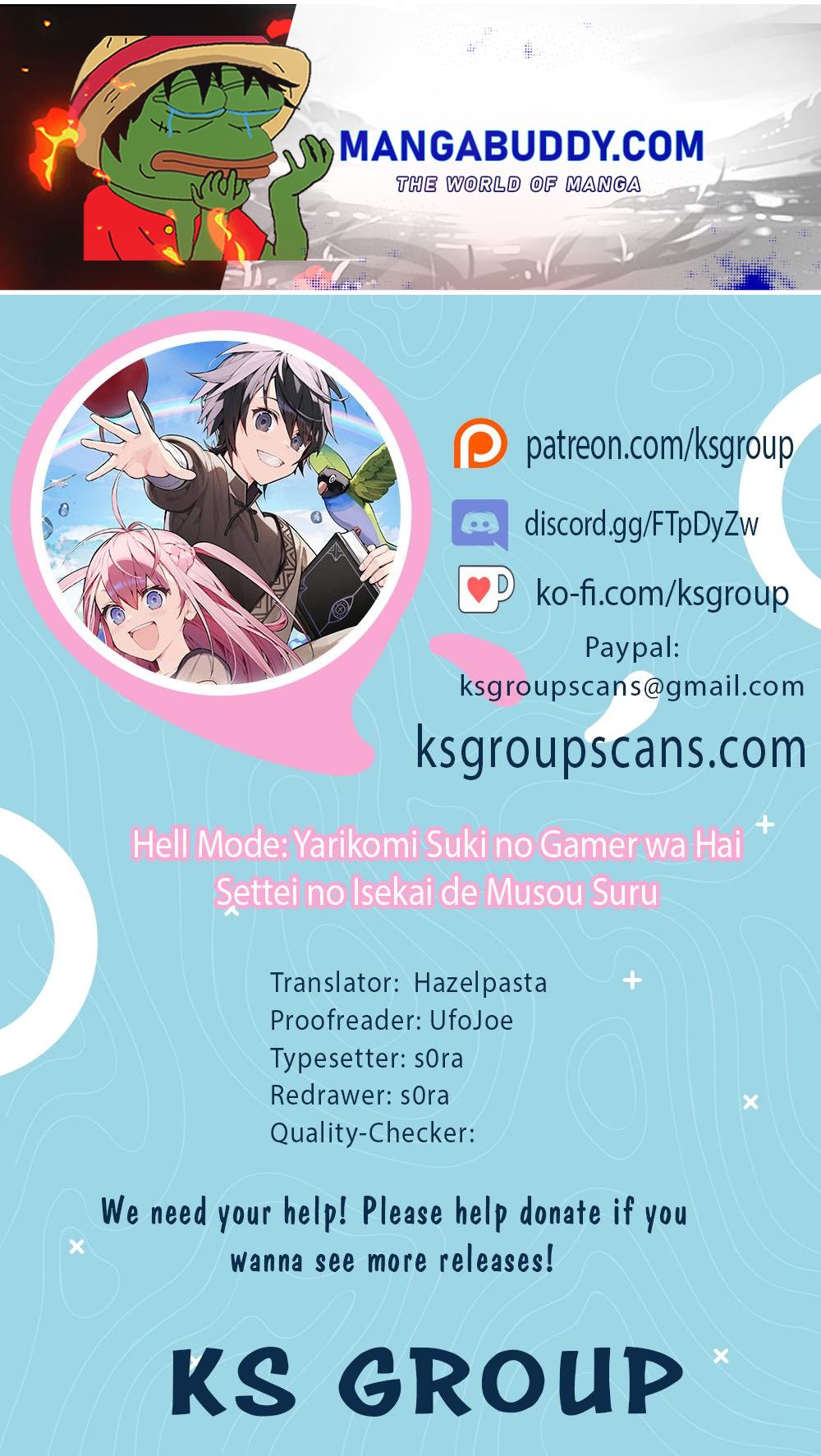 Read Hell Mode The Hardcore Gamer Dominates in Another World with Garbage Balancing Pt Manga Online