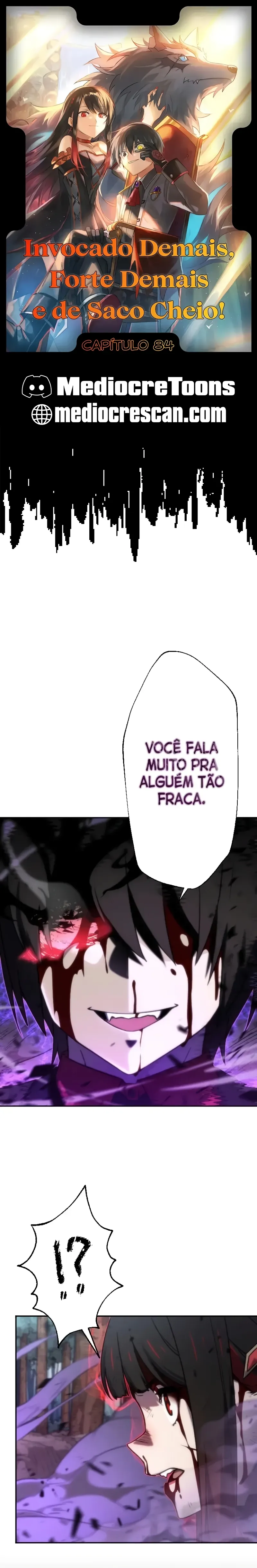 Read Invocado Demais, Forte Demais e de Saco Cheio! Pt Manga Online