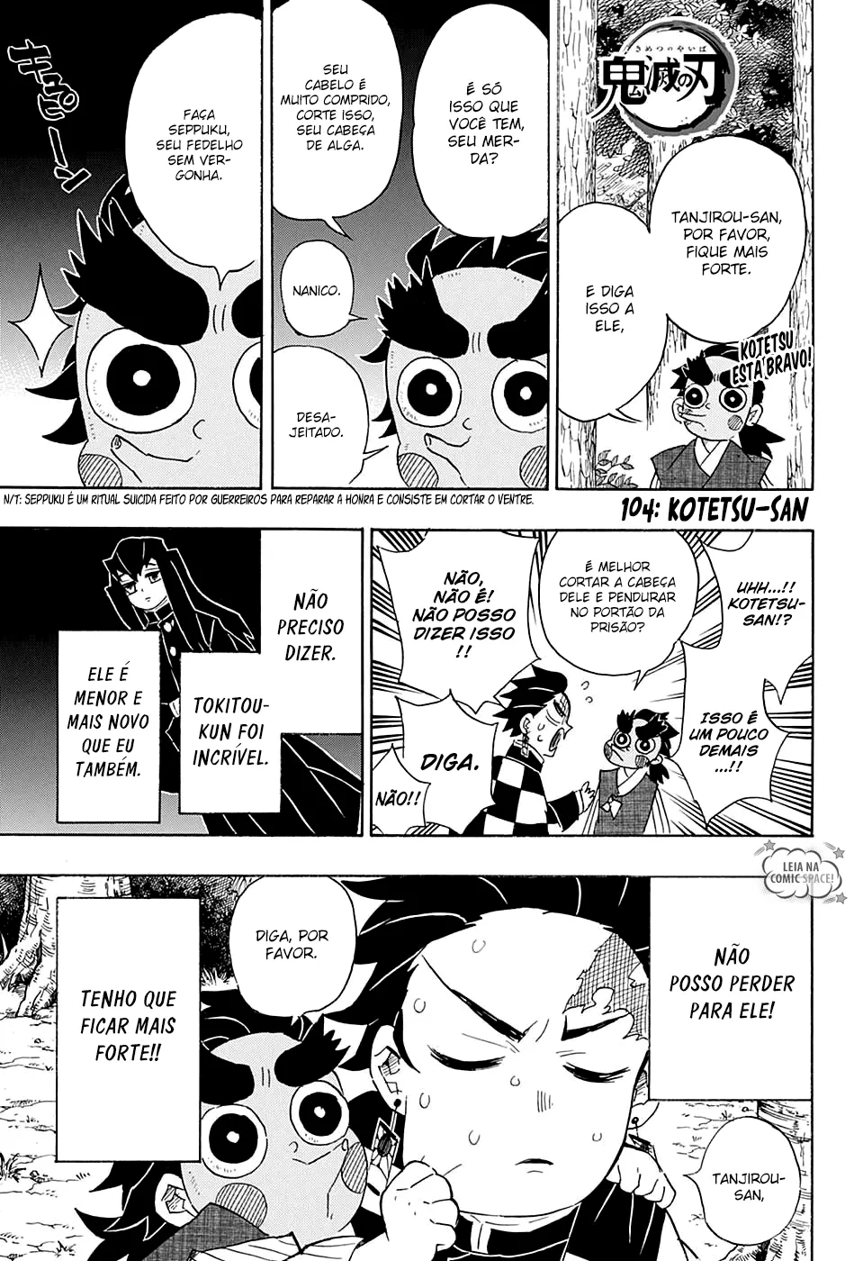 Read Kimetsu no Yaiba Pt Manga Online