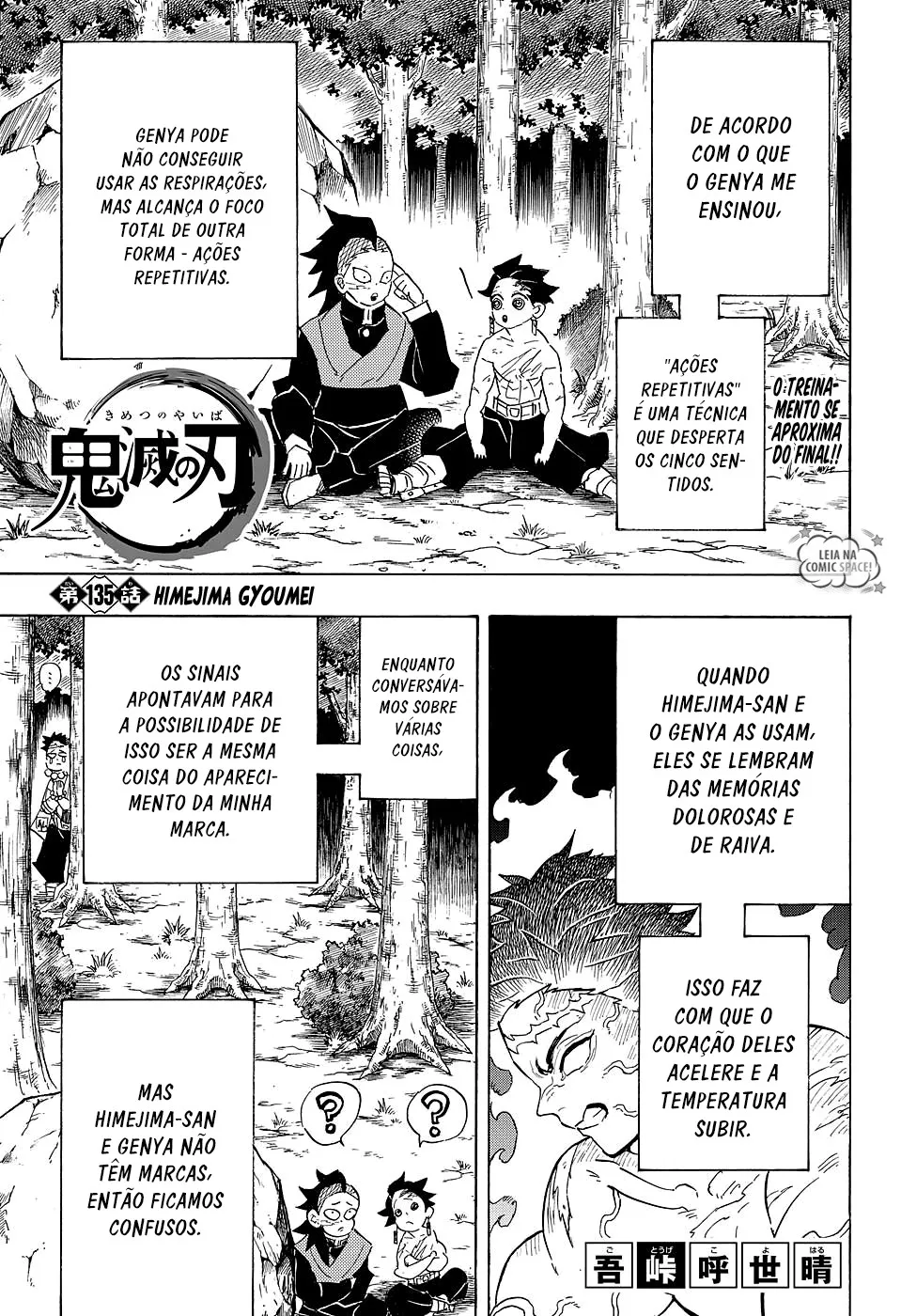 Read Kimetsu no Yaiba Pt Manga Online